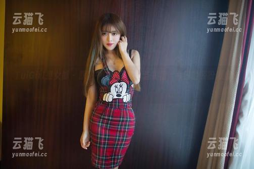TuiGirl推女郎 - 原图中的李丽莎：连衣裙，今日的装扮似魔法一样哦。