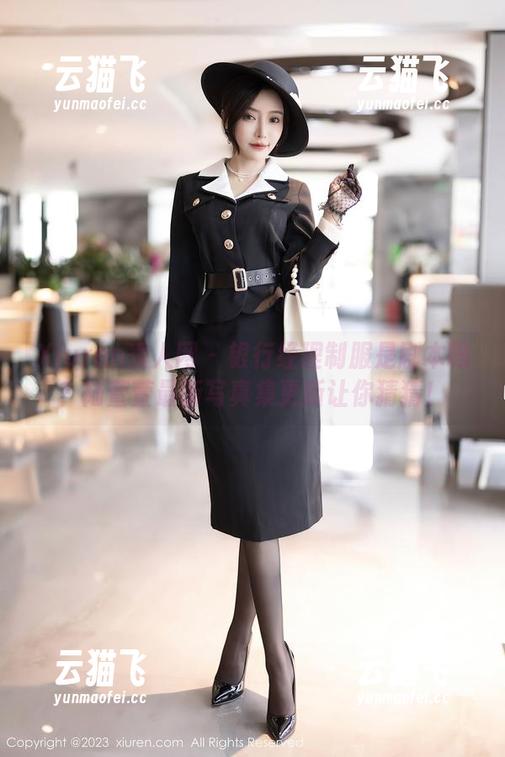 Xiuren秀人网 - 银行经理制服是剧本吗？陆萱萱最新写真集更新让你猜猜！