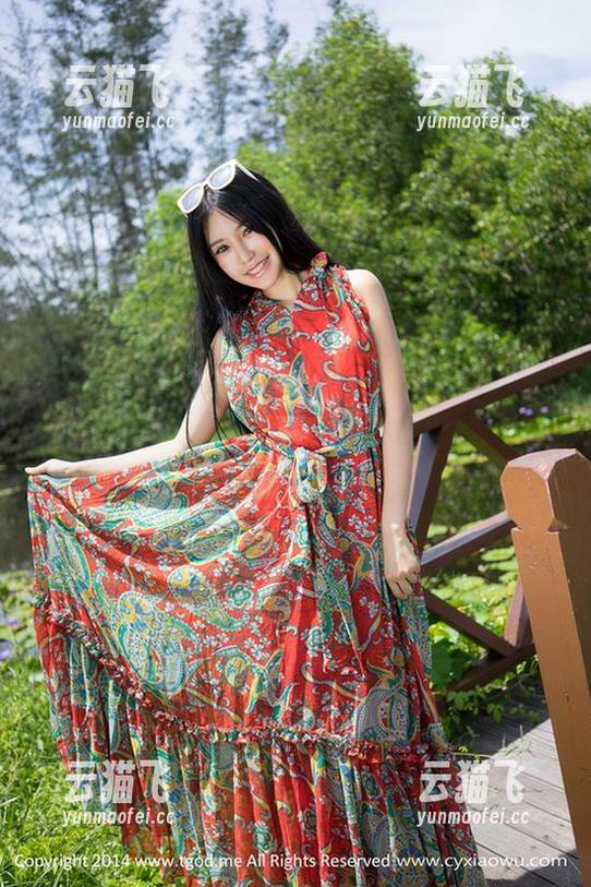 推女神 - 美丽组合，Una尤娜的女友套图，充满了看不懂的趣味