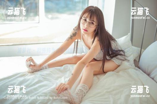 波萝社 - 柳侑绮为你展现的花嫁全套，图包中似有未尽之言